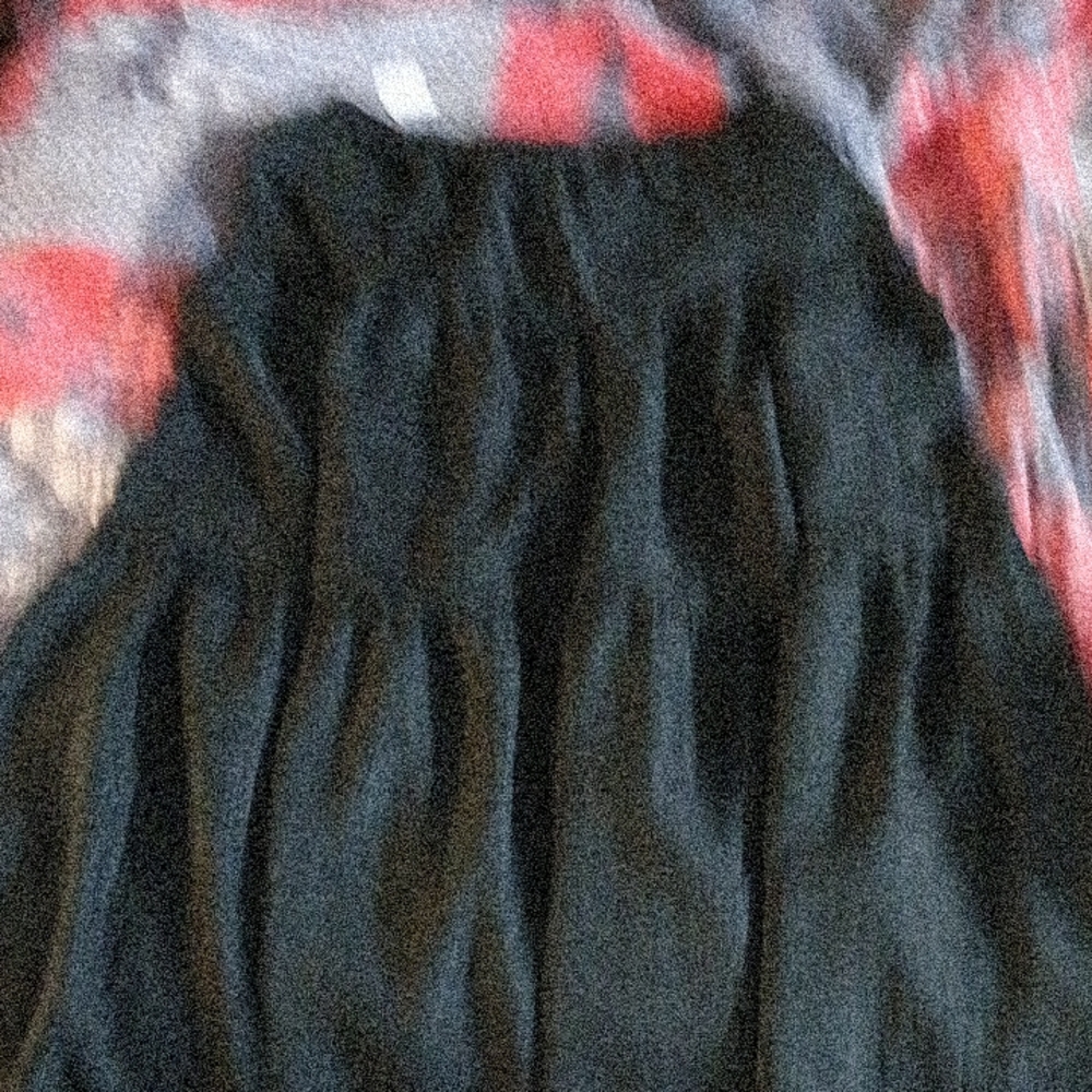 Fashion Nova Classic Black A-Line Skirt